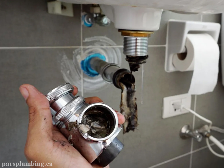 Clogged Drain Pipes