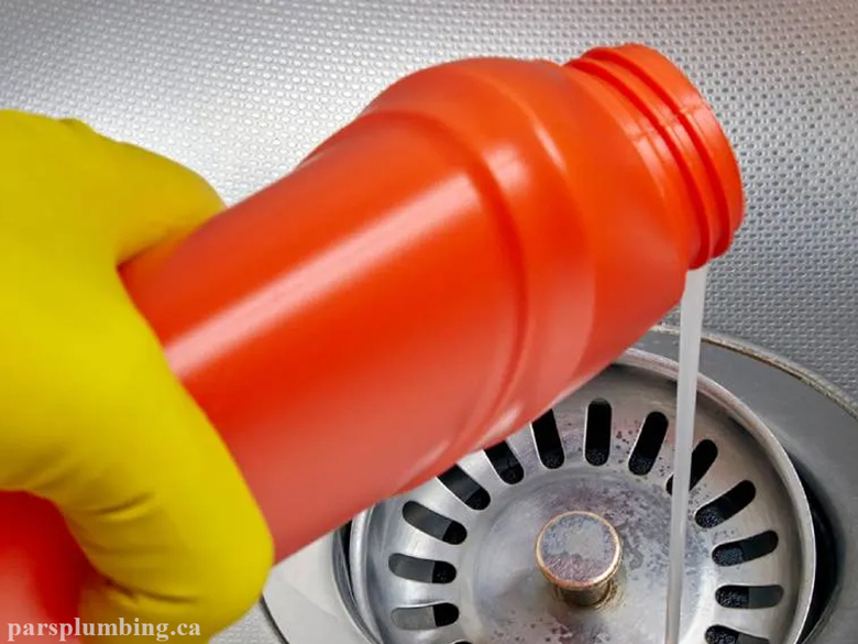 Use Chemical Drain Cleaners with Caution